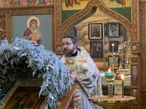  Храм Сергея Радонежского в деревне Костино
