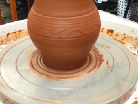 МАСТЕР КЛАСС ПО РАБОТЕ С ГЛИНОЙ.
